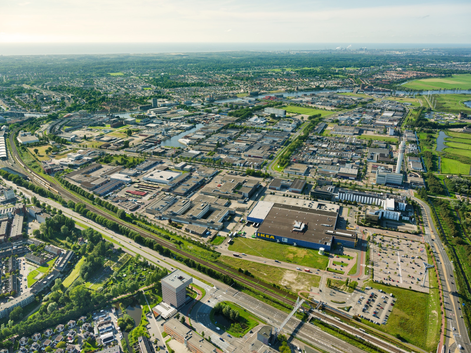 Verduurzamen Bedrijventerrein Waarderpolder 1